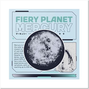 Planet Mercury Space Galaxy Planets Posters and Art